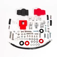 23-24 Ford F250/F350 Billet Dual Battery Terminal Upgrade Kit SDHQ Offroad