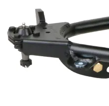 Front Lower Strongarms For 1955-1957 Bel Air For Use W/ Coil-Over/Shockwave Pair Of Tubular Control Arms W/ Ball Joints Cross Shafts And Delrin Bushings Powder Coated Satin Black Ridetech