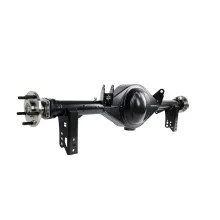 Ford 9 Inch Housing And Axles Powder Coated Satin Black Narrowed Width 54.75 Inch For 1967-1969 Camaro/Firebird And 1968-1974 Nova W/ Ridetech Bolt-On 4-Link Ridetech