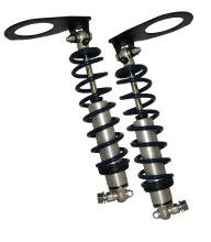 Rear HQ Coil-Overs For 1993-2002 Camaro and Firebird Springs Brackets And Hardware Pair Of Rebound Adjustable Shocks Springs Spring Mounts Brackets And Delrin Spring Washers Ridetech