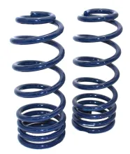 Rear Dual Rate Springs 2 Inch Lowering For 1978-1988 Monte Carlo Cutlass Pair Of Springs Powder Coated Blue Ridetech