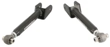 Rear Upper Strongarms For 1978-1988 Gm G-Body Pair Of Adjustable Tubular Arms W/ R-JointsPowder Coated Satin Black Ridetech