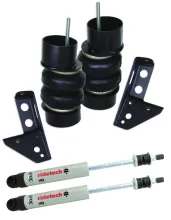 Front Coolride Kit For 1982-2003 S10 2WD For Use W/ Ridetech Lower Arms Air Springs Brackets HQ Shocks Bolt On Shock Mounts And Hardware Ridetech