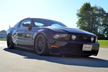 Rear TQ Shockwaves For 2005-2014 Mustang Pair Of Triple Adjustable Shock waves W/ 1/4 Inch Airline Fittings Ridetech