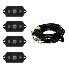 Universal Rock Light Kit White Baja Designs