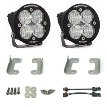 Jeep JK Fog Pocket Kit 07-17 Wrangler JK Squadron R Sport Baja Designs