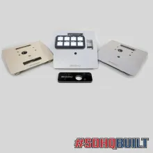 15-17 Sivlerado/Sierra 1500/2500/3500 Switch Pros 9100 Overhead Keypad Mount W/O Sunroof W/O Power Sliding Rear Window W/O Garage Door Opener Grey Color Panel SDHQ Offroad