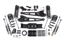 4 Inch Lift Kit w/ Radius Arm Ram 2500 19-24 4WD Gas Fox 2.5 Performance Elite