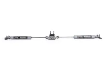 Dual Steering Stabilizer Kit w/ NX2 Shocks Jeep Wrangler TJ 97-06 Cherokee XJ 84-01 Grand Cherokee ZJ 93-98