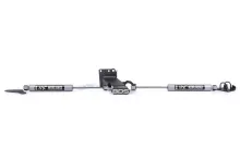 Dual Steering Stabilizer Kit w/ NX2 Shocks T-Style Steering Ram 2500/3500 19-24 4WD