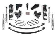 6 Inch Lift Kit w/ Radius Arm Ford F150/Bronco 80-96 4WD Leaf Springs NX2 Nitro
