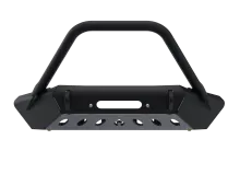 07-Up Jeep Wranger/Gladiator High Clearance Front Bumper With Hoop Raw Steel