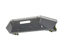 07-Up Jeep Wranger/Gladiator High Clearance Front Bumper Powdercoat Black Steel