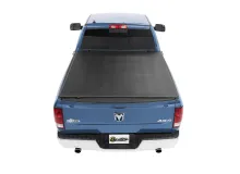 Soft Tri-Fold Tonneau Cover EZ-Fold For Dodge 1987-2004 Dakota 6.5 Foot Black Tailgate Spoiler Not Included Bestop