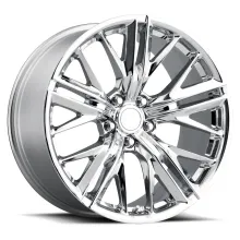 20X10 5X120 +32 HB 66.9 2017 Zl1 Style 28 Chrome With Cap Factory Reproductions
