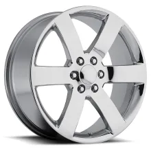 20X10 6X5 +45 HB 78.1 Trailblazer Ss Flow Form Chrome With Cap Factory Reproductions