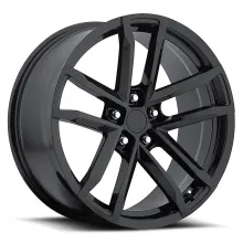20X10 5X120 +23 HB 66.9 2012 Camaro Style 41 Zl Gloss Black With Cap Factory Reproductions