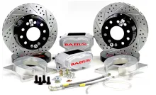 Brake System 11 Inch Rear SS4+ Deep Stage Clear 2015 Mustang BAER Brakes