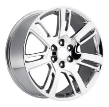 22X9 6X5.5 +31 HB 78.1 2015 Escalade Chrome With Cap Factory Reproductions