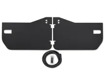 HighRock 4x4 Element Door Enclosure Panels For Jeep 2020-2024 Gladiator Front Black Bestop