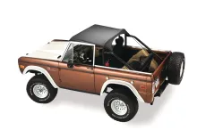 Ford Bronco Bikini Top Traditional Bikini Top For Ford 1966-1977 Bronco Black Crush Bestop