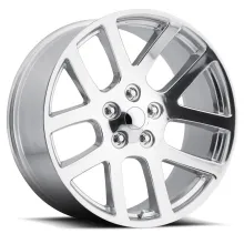 20X9 5X5.5 +25.4 HB 77.8 Dodge Ram Srt10 Chrome With Cap Factory Reproductions
