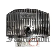 6.7 Billet Oil Pan 11-Pres Ford Super Duty Power Stroke with Compound Turbo Drain Option No Limit Fabrication