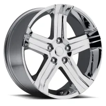 22X9 5X5.5 +20 HB 77.8 2013 Dodge Ram Rt Chrome With Cap Factory Reproductions