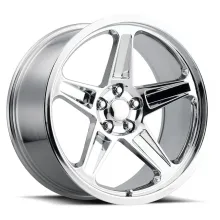 20X10.5 5X115 +22 HB 71.5 2018 Srt Demon Chrome With Cap Factory Reproductions