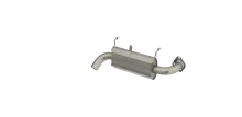 Oval Slip-On Sport Series For 18-23 Polaris RZR XP 1000/RZR RS1 MBRP