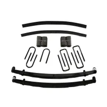 Lift Kit 6 Inch 92-93 Dodge W250/W350 Front/4.5 Inch Rear Lift Includes Front Leaf Springs Front/Rear U Bolt Kits Front Bushing Kit Rear Block Rear Add-A-Leafs Skyjacker