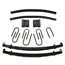 Lift Kit 8 Inch Lift 86-89 Dodge W100 Includes Front Leaf Springs Front/Rear U Bolt Kits Front Bushing Kit Rear Block Rear Add-A-Leafs Skyjacker