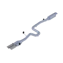 3 Inch Cat Back Exhaust System Dual Outlet For 14-19 Ford Fiesta 1.6L EcoBoost Aluminized Steel MBRP
