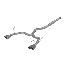 Subaru 3 Inch Cat Back Exhaust System Dual Split Rear-Quad Tips For 11-21 Subaru Impreza WRX Armor Pro MBRP