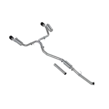 23-Up Acura Integra 1.5L and 22-Up Honda Civic SI 1.5L Armor Pro T304SS, 3 Inch Cat-Back, 2.5 Inch Dual Split Rear with CF Tips MBRP