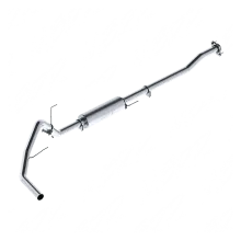 Ford 3 Inch Cat Back Exhaust System Single Side For 11-14 Ford F-150 5.0L MBRP