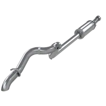 Jeep Cat Back Exhaust System Single Rear Exit Armor Lite Series For 18-Up Wrangler JL 2/4 Door 2.0L, 3.6L MBRP