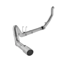 4 Inch Filter Back With Down Pipe Single Side Exit Aluminized Steel For 08-10 Ford F-250/350/450 6.4 L Powerstroke MBRP