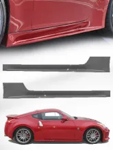 370Z Z34 Side Skirt Set Unpainted For 09-20 Nissan 370Z Z34 Stillen