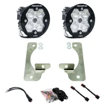 Squadron-R 2.0 Pro Fog Pocket Light Kit Jeep 2018-26 Wrangler JL 2020-26 Gladiator JT w/ Oe Rubicon Bumper Baja Designs