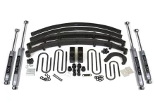 6 Inch Lift Kit Chevy/GMC 3/4 Ton Suburban 88-91 4WD Leaf Springs NX2 Nitro Shocks