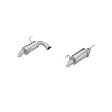 2020-up Subaru Outback XT and Wilderness 2.4L Turbo 2.5 Inch Axle-Back Dual Rear Turn Down T304 Stainless Steel MBRP