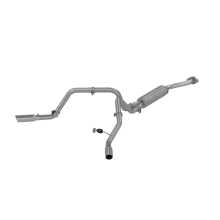 Cat Back Exhaust System Dual Split Side Aluminized Steel For 03-07 Silverado/Sierra 1500 Classic 4.8/5.3L RC Short Bed MBRP