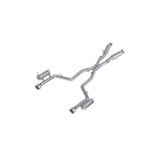 11-Present Dodge Durango 3.6L, Armor Lite 3-Inch Cat-Back Dual Split Rear, Street Profile MBRP