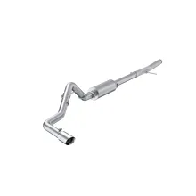 2024-Up Ford Ranger 2.3L Ecoboost Armor Pro T304SS 3-Inch Cat-Back Single Side Exit with Polished Tip MBRP