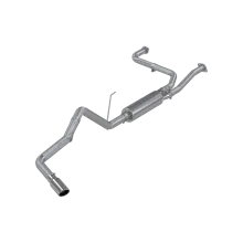 Cat Back Exhaust System Single Side T409 Stainless Steel For 05-19 Nissan Frontier 4.0L V6 Extended Cab/ Crew Cab Short Bed MBRP