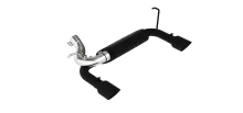 Axle Back Dual Rear Exit Black For 07-18 Jeep Wrangler/Rubicon JK 3.6L/3.8L V6 MBRP