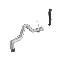 11-15 Chevrolet/GMC 2500/3500 EC/CC 6.6L Duramax, Armor Lite 4-Inch Filter-Back Single Side Exit, with Carb Approved Downpipe, MBRP