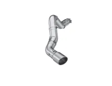 2020-2023 Chevrolet/GMC 2500/3500 HD 6.6L Duramax EC/CC Armor Plus T409SS 5 Inch Filter Back Single Side Exit MBRP