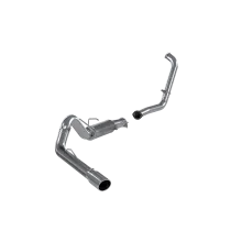 4 Inch Turbo Back Single Side Stock Cat Exit Aluminized Steel For 03-05 Ford Excursion 6.0L MBRP